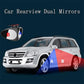 🚗 Wodoodporne, dwustronne lusterko parkingowe HD