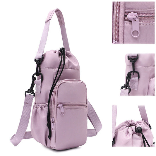 ⏳Ograniczona czasowo promocja! 🔥Torba na butelkę wody z kieszeniami na telefon 💧📱