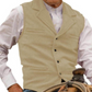 🔥 Gorąca Oferta Sprzedaży – Męska Kamizelka Biznesowa Casual w Kroju Slim Fit