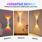 💡 Inteligentna lampka LED z czujnikiem ruchu – RGB, USB, magnetyczna! – idealna do sypialni i przedpokoju! ✨🌈