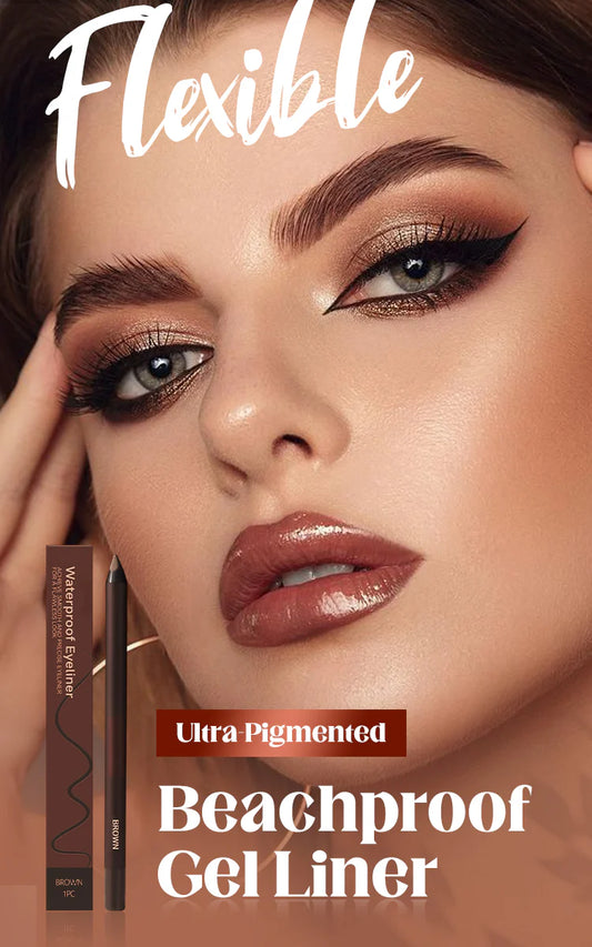 💜 KUP 1, OTRZYMASZ 1 GRATIS 💜 Żelowy eyeliner wodoodporny i odporny na warunki plażowe