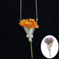 💎 Kup 1, otrzymasz 1 gratis! 💎 Naszyjnik DIY w formie bukietu – floralna biżuteria do noszenia, hipoalergiczny i możliwość personalizacji z prawdziwymi kwiatami 💐✨