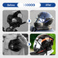 🏍️ Uniwersalny pas transportowy do kasku motocyklowego z 2 haczykami 🔒🛵