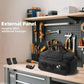 🧰 50% ZNIŻKI TERAZ! 🔧 14-calowa, wytrzymała torba narzędziowa z płótna – trwała, o dużej pojemności i idealna do organizacji narzędzi 🛠️✨📦