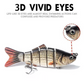 🎣 50% ZNIŻKI! 🐟 Bioniczna, wielosegmentowa przynęta pływająca – realistyczny ruch, przyciągający wzrok design i idealna na duże ryby 🌊✨