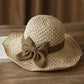 🎀 50% ZNIŻKI! 👒 Słomkowy kapelusz z retro kokardą – składany i przewiewny na lato ☀️🌿✨