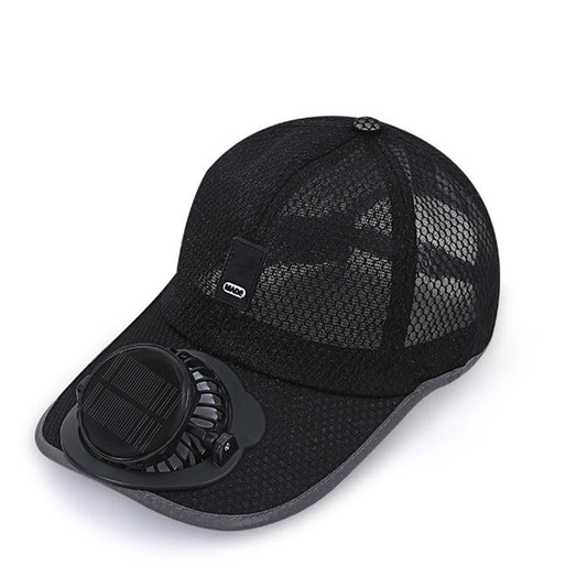 🧢 OGRANICZONA OFERTA: 50% ZNIŻKI! ☀️ Czapka z daszkiem z wentylatorem solarnym – obrót 360°, do 16 godzin pracy i UPF50+ ✨