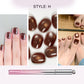 ✨️ Niespodzianka: 50% ZNIŻKI! 💅 Piękny nail art jednym pociągnięciem! Długopis żelowy do paznokci Cat Eye All‑in‑One ✨