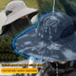 ⛰️ AKTION: LIMITIERT 50% RABATT! ☀️ Sonnenhut für Bergsteiger – mit Nackenschutz, Lüftung & UPF 50+ für Outdoor-Abenteuer 🧢