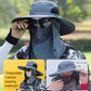 ⛰️ AKTION: LIMITIERT 50% RABATT! ☀️ Sonnenhut für Bergsteiger – mit Nackenschutz, Lüftung & UPF 50+ für Outdoor-Abenteuer 🧢