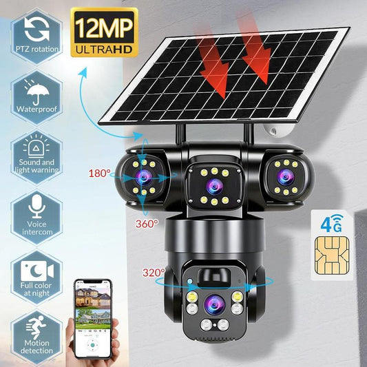⏳ Oferta limitowana ⏰ Kamera bezpieczeństwa Wi-Fi na zewnątrz – 6K, 9 MP, 10-krotny zoom, 3 obiektywy, 360° PTZ | IP66, kolorowy noktowizor, dwukierunkowe audio, śledzenie ruchu.