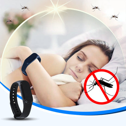 🦟🚫💨 Ultradźwiękowa, mocna bransoletka odstraszająca komary – twój ochronny superbohater na lato ☀️🛡️