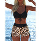 🩱 Ograniczona czasowo – 50% ZNIŻKI! ✨ Damski zestaw bikini – top wiązany, spodenki typu boyshort (szorty damskie), wiele fasonów 🏖️