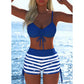 🩱 Ograniczona czasowo – 50% ZNIŻKI! ✨ Damski zestaw bikini – top wiązany, spodenki typu boyshort (szorty damskie), wiele fasonów 🏖️