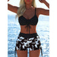 🩱 Ograniczona czasowo – 50% ZNIŻKI! ✨ Damski zestaw bikini – top wiązany, spodenki typu boyshort (szorty damskie), wiele fasonów 🏖️