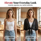 👚 52% ZNIŻKI TERAZ! ⏳ Damski szyfonowy top z wiązaniem z przodu – letni niezbędnik do warstwowego stylizowania – lekki, przewiewny i idealny na plażę lub brunch 🌸