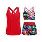 🏖️WYPRZEDAŻ OSTATNIEGO DNIA – 50% ZNIŻKI 🔥Zestaw kąpielowy Aqua Eve Modest🩱Tankini z pełnym pokryciem + szorty typu boyshorts z kieszeniami | Ochrona przed słońcem UPF 50+ ☀️🛡️ | Idealny na dni na plaży 🌊