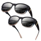 🕶️👓 50% ZNIŻKI! Uwaga okularnicy: te oversized okulary przeciwsłoneczne nakłada się na własne okulary i wyglądasz jak gwiazda filmowa – żadnych drogich klipsów, żadnego mrugania soczewkami!