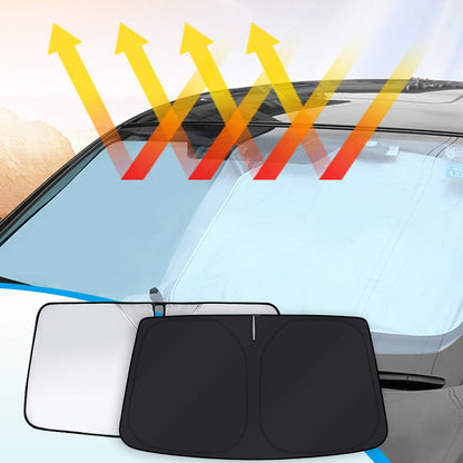 Osłona przeciwsłoneczna do samochodu chroniąca przed nagrzewaniem ☀️🚗🛡️