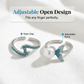 💍Adjustable Tail Ring Marine Jewelry✨🌊