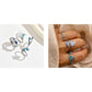 💍Adjustable Tail Ring Marine Jewelry✨🌊