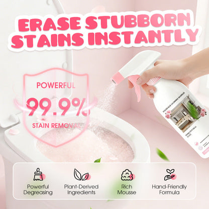 🥳 GORĄCA WYPRZEDAŻ 2026 🥳 💞 PONAD 50 000 SPRZEDANYCH! 🚿✨ 50% ZNIŻKI!  Wielofunkcyjny spray do czyszczenia łazienki – błyskawicznie usuwa kamień i osady mydlane. Bez szorowania – wystarczy spryskać i przetrzeć – błyszcząca czystość bez smug! 🧼💨