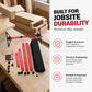 📐 PROMOCJA FLASH: 50% ZNIŻKI! Wielofunkcyjny zestaw do trasowania dla stolarzy – anodowane aluminium o wysokiej precyzji, przedłużki i torba transportowa – do idealnych pomiarów i trasowania na każdym budynku! ✨🔨