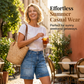🩳 50% ZNIŻKI TERAZ! 👖 Bermudy i dżinsowe spodenki dla kobiet – elastyczne i wygodne – idealne na lato – średni stan i kieszenie 🌸