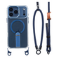 📱 −50%! 🎀 Wielofunkcyjne etui na smartfona z paskiem na rękę – TPU – wbudowana podstawka i regulowany pasek 8 mm – kompatybilne z iPhone 14/15/16/17 Pro/Max 🧲