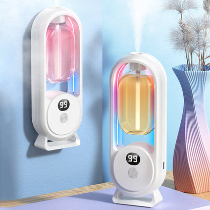 ✨🌿 50% ZNIŻKI! To jak zaczarowanie niewidzialnego SPA w każdym pomieszczeniu – otula Cię kojącym zapachem i hipnotyzującym światłem! 5 trybów, na ścianę lub na stół – a Twój stres znika.