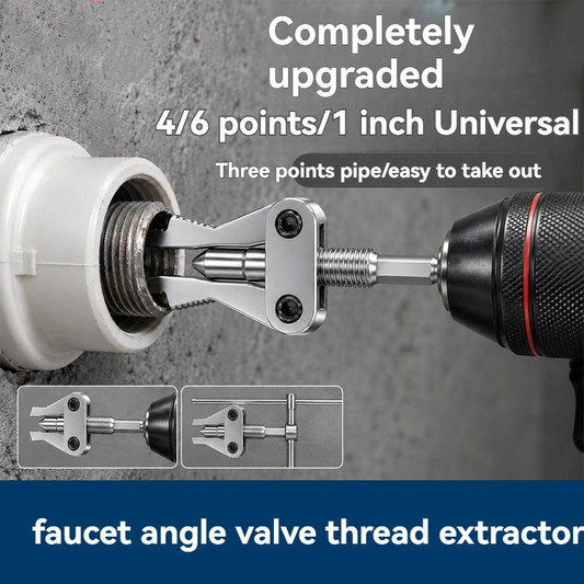 🔧 50% ZNIŻKI TERAZ! 🛠️ Narzędzie do wyciągania uszkodzonych rur – uniwersalne dopasowanie 1/2", 3/4" i 1" – podwójny napęd i szeroki zakres wyciągania – idealne do napraw rur w domu 🚰