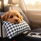 🐶 Bezpieczny fotel podwyższający dla zwierząt do transportu