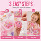 🐱 50% ZNIŻKI TERAZ! 🧊 Zestaw DIY do tworzenia miękkiej zabawki typu squishy – lód smażony / smażony lód – design kocich pazurków, miękka zabawa i kreatywność – idealny do zabawy sensorycznej i odstresowania dla dzieci ✨