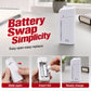 💥 KUP 2, OTRZYMASZ 1 GRATIS + 50% ZNIŻKI! 🥳 Przenośny awaryjny power bank do telefonu zasilany bateriami AA z latarką LED 🔋🔦💡
