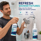 🚿✨Szybko usuwa kamień z prysznica - rozpuszcza uporczywe osady mineralne i plamy z twardej wody🧼💪