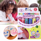 🔮Magiczne pióro – rysuj w 3D jednym pociągnięciem!🎄 Zrób to sam: pióra do rysowania z motywem bąbelkowego popcornu