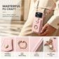 🎉 TYLKO PRZEZ OGRANICZONY CZAS – 50% ZNIŻKI! 📱 Etui magnetyczne na telefon z pierścieniem (ring stand) – funkcja crossbody, odpinany pasek, smukła konstrukcja i wysokiej jakości skóra PU ✨