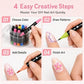 💅 12 dwustronnych pisaków do nail artu = 24 kolory – zestaw pisaków do precyzyjnych linii, kropek i wzorów 🎨✨
