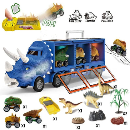 🦖⏰ CZASOWA OBNIŻKA 50% – Muzyczna Ciężarówka z Dinozaurami | Transportuj, baw się i odkrywaj muzykę