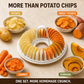 🥔 50% ZNIŻKI TERAZ! 🍟 Mikrofalowa maszyna do domowych chipsów ziemniaczanych – beztłuszczowe, chrupiące i zdrowe – idealne do domowych przekąsek! 🥗✨