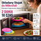 🍱 50% zniżki! Składana miska do kuchenki mikrofalowej – podgrzewaj 2 dania jednocześnie, odporna na temperaturę do 220°C. Oszczędza czas i miejsce! ⚡✨