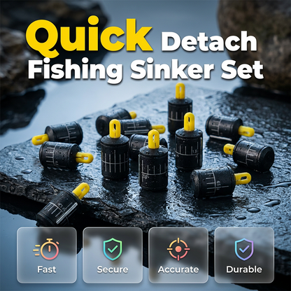 ⏳ Oferta tymczasowa ⏳ 🎣 Plech się plącze? Wymiana obciążnika bez cięcia! Te obciążniki szybkozłączne zatrzaskujesz od razu – prosto, bez splątania, więcej czasu na łowienie. ✨