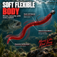 🐟 Brak brań? Te miękkie robaki wędkarskie robią robotę! – przynęty z soft plastiku z realistycznym ruchem – idealne na drapieżniki i wody słodkie 🎣🔥