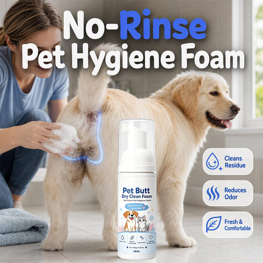 🐾 Pianka do czyszczenia okolic odbytu – 50% ZNIŻKI! OFERTA LIMITOWANA!🐶 Bez spłukiwania, dla psów i kotów – delikatnie usuwa zabrudzenia i neutralizuje zapachy. 🐱Szybka, higieniczna i wygodna pielęgnacja! ✨