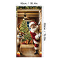 🎅 50% ZNIŻKI – TYLKO PRZEZ OGRANICZONY CZAS! 🎄 Świąteczna osłona na drzwi dla natychmiastowej dekoracji – świąteczne wzory, wielorazowy poliester i łatwe zawieszenie ⛄