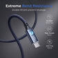 🔌 50% ZNIŻKI TERAZ! ⚡ Kabel szybkiego ładowania Type‑C do Type‑C – 100 W, automatyczne odcięcie zasilania i wzmocniona potrójna struktura – idealny do laptopów, tabletów i smartfonów 🔋