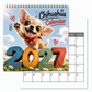 🐶 Cute Chihuahua 12 Month Wall Calendar 2027 | Adorable Puppy Illustrations | Cute Monthly Planner to Brighten Your Space 🗓️💕