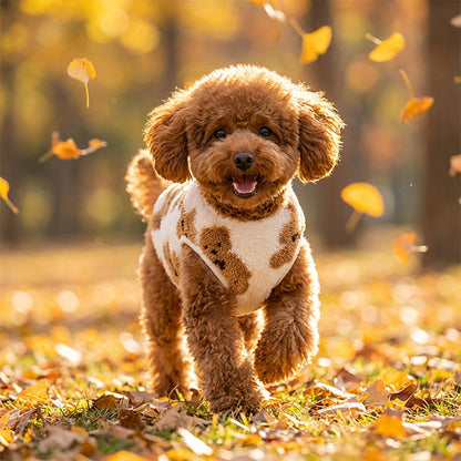 ⏳ 50% ZNIŻKI – przez ograniczony czas! ⏰🐾 Urocza kamizelka dla zwierząt z pluszowym ociepleniem 🐶🧥✨