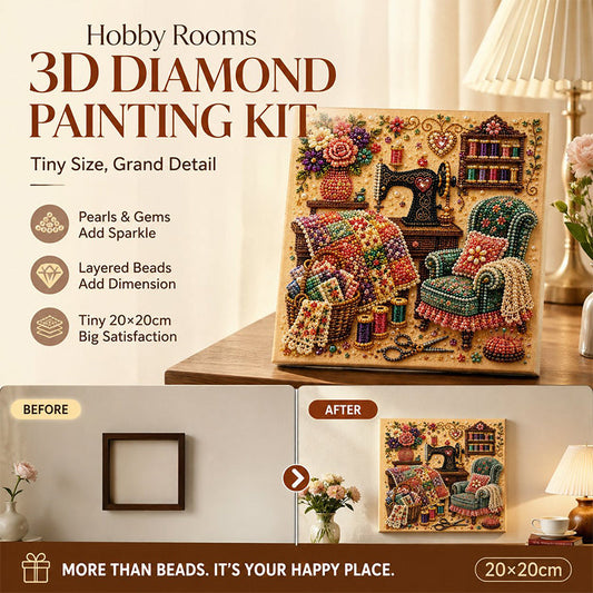 💎 TYLKO TERAZ 50% TANIEJ 🎨 Zestaw do haftu diamentowego — odpręż się, twórz i eksponuj