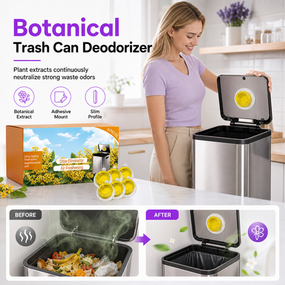 😍 Natychmiastowa świeżość! Samoprzylepne odświeżacze z ekstraktami roślinnymi neutralizują zapachy śmieci! 🌸